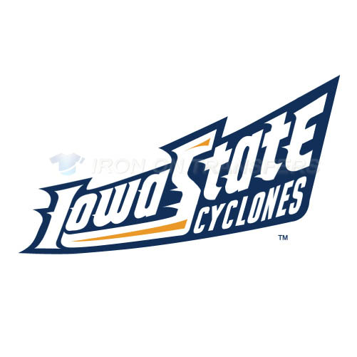 Iowa State Cyclones Logo T-shirts Iron On Transfers N4668 - Click Image to Close